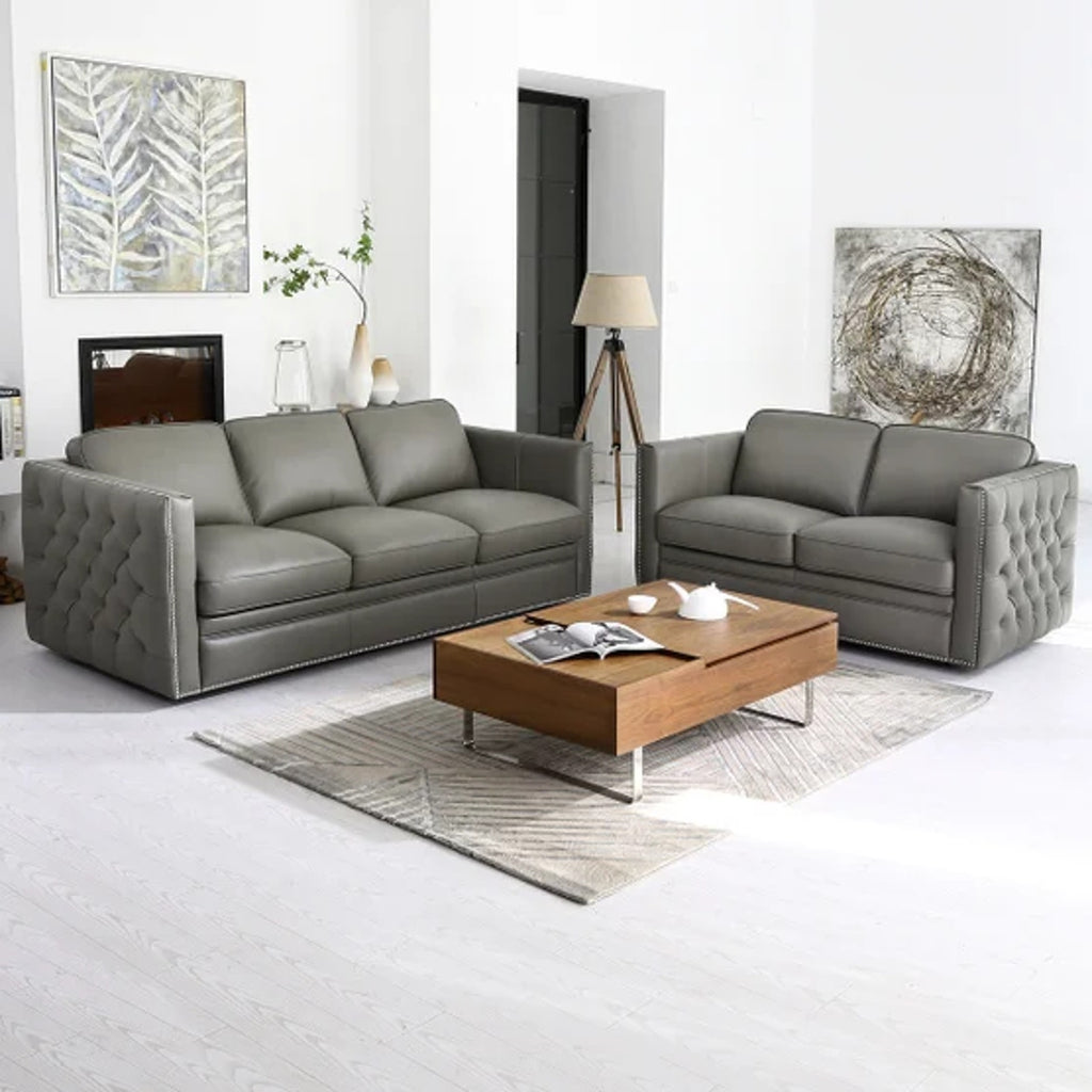 Jameston Leather Loveseat