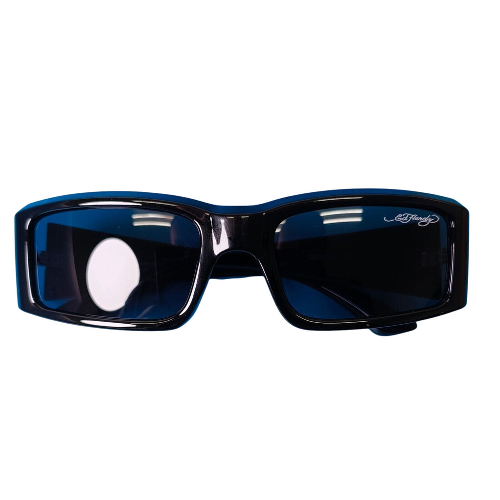 Ed Hardy Sunglasses UV 100% Protective Black w/ Dragon Hokusai