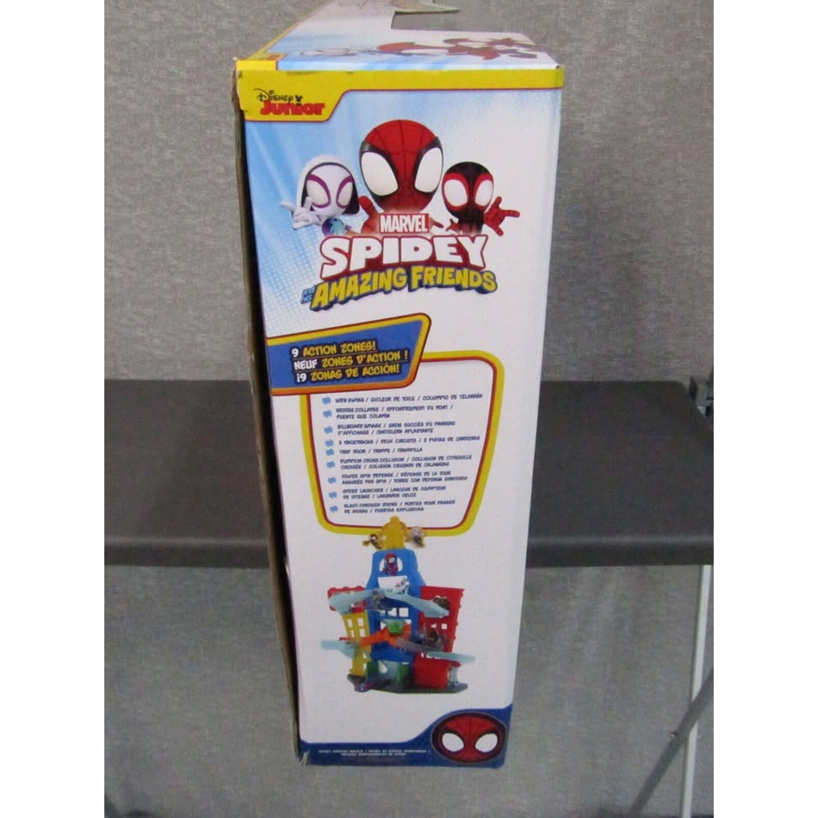 Marvel Spidey & His Amazing Friends Spidey Amazing Metals City Track Set