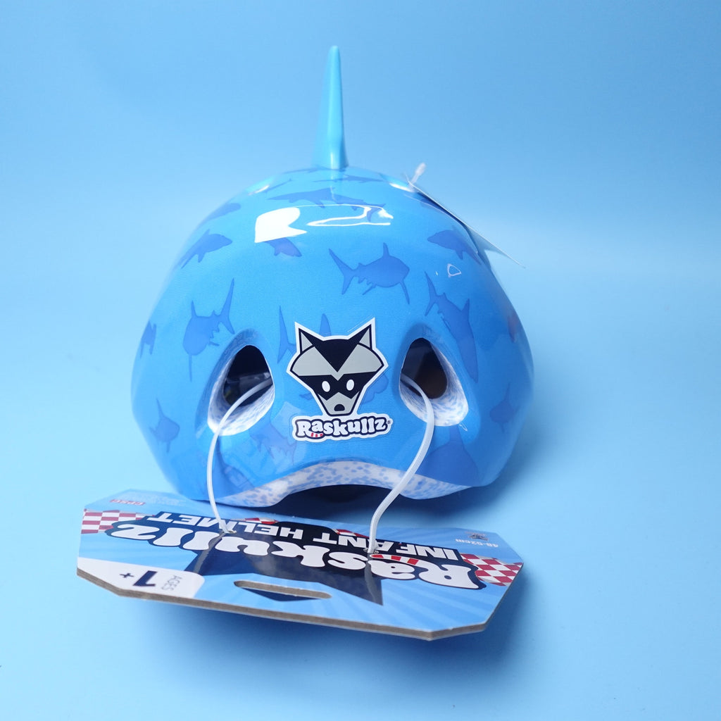 Raskullz Lil Shark Attax Infant Helmet (48cm-52cm) 1-3 year adjustable fit
