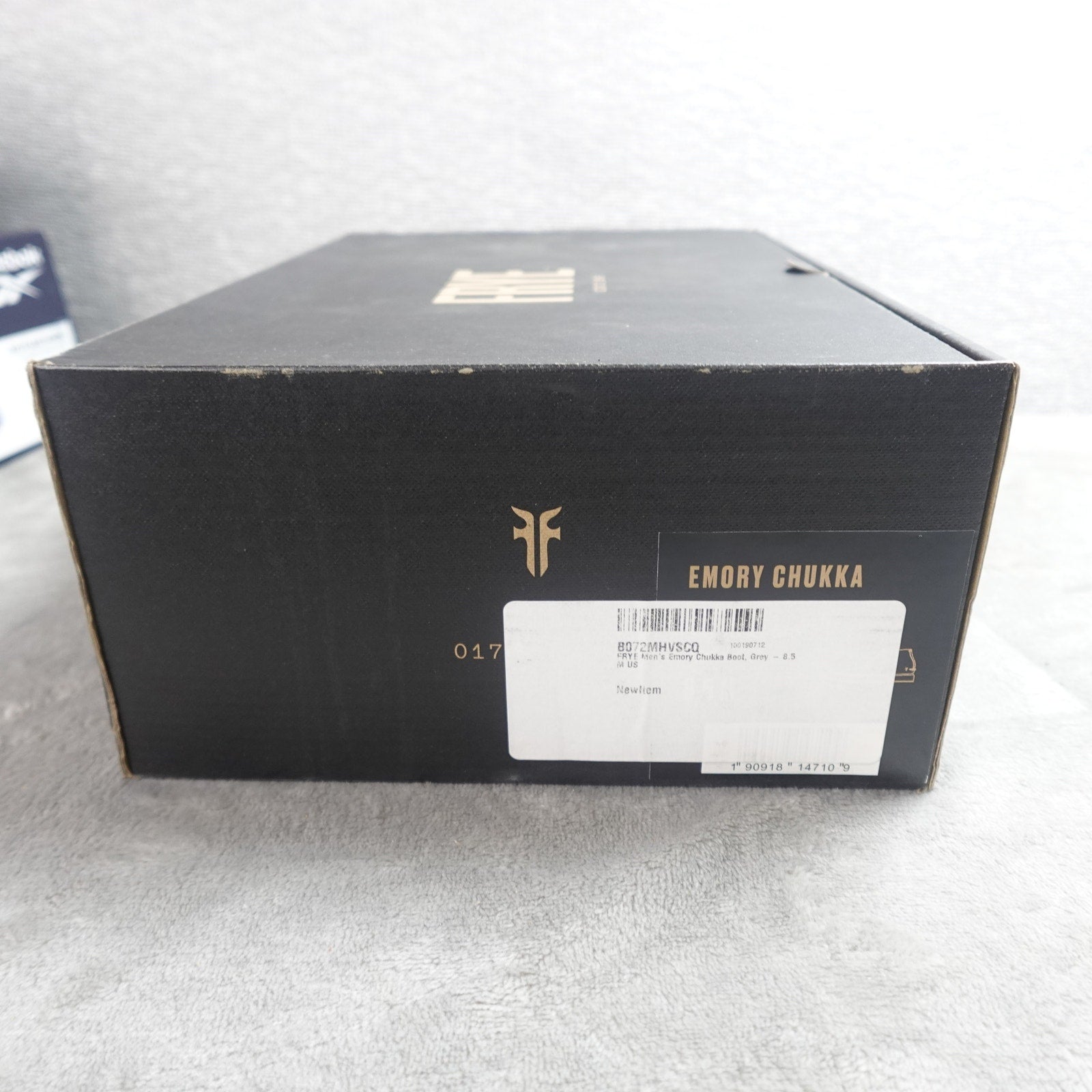 FRYE Emery Chukka Men's Size 8.5M Grey Suede Leather Boots 8072MHVSCQ