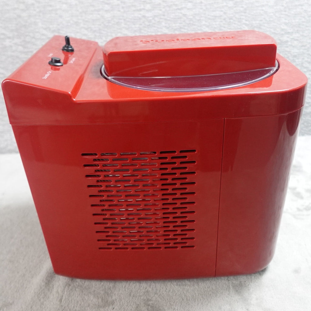 Blue Jean Chef 1 Qt Thermoelectric Ice Cream Maker Red Model SBJCTEIC100 NEW