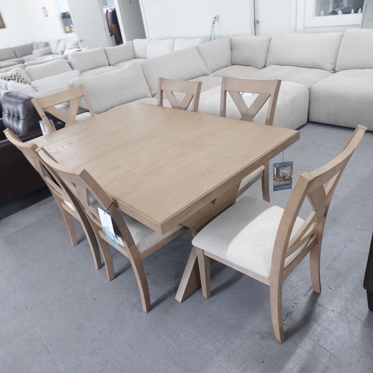 Augusta Dining Table and 6 Chairs