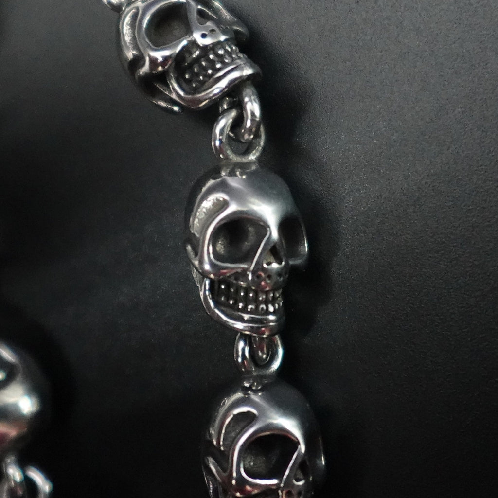 Stainless Steel Skull Bracelet