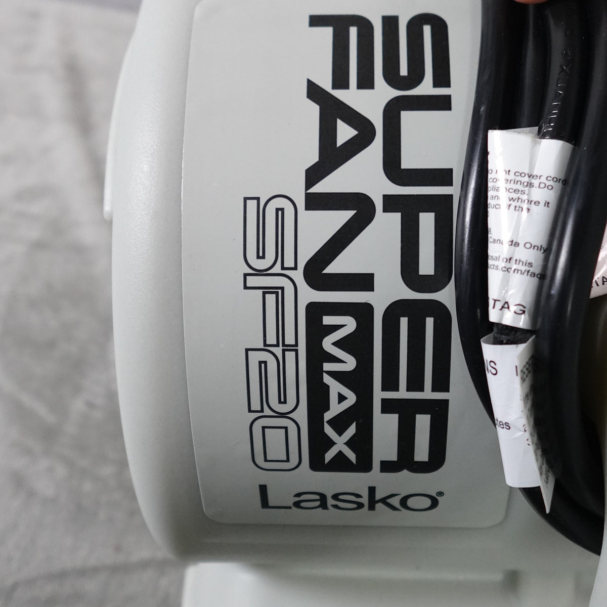 Lasko Super Fan Max SF-20-G3 4-Speed Air Mover Blower Fan New Open Box