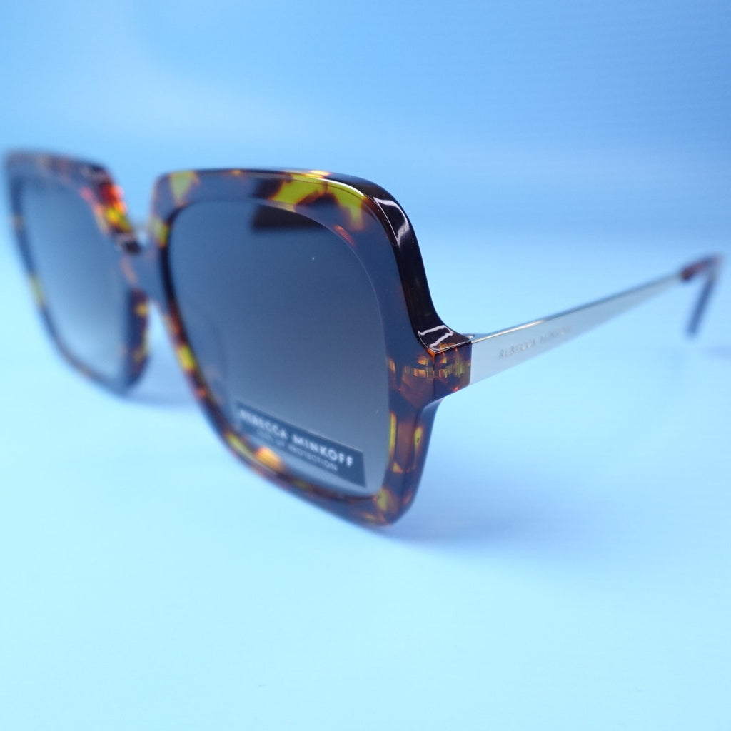 Rebecca Minkoff Willow Sunglasses Tortoiseshell Frame with Gold Arms