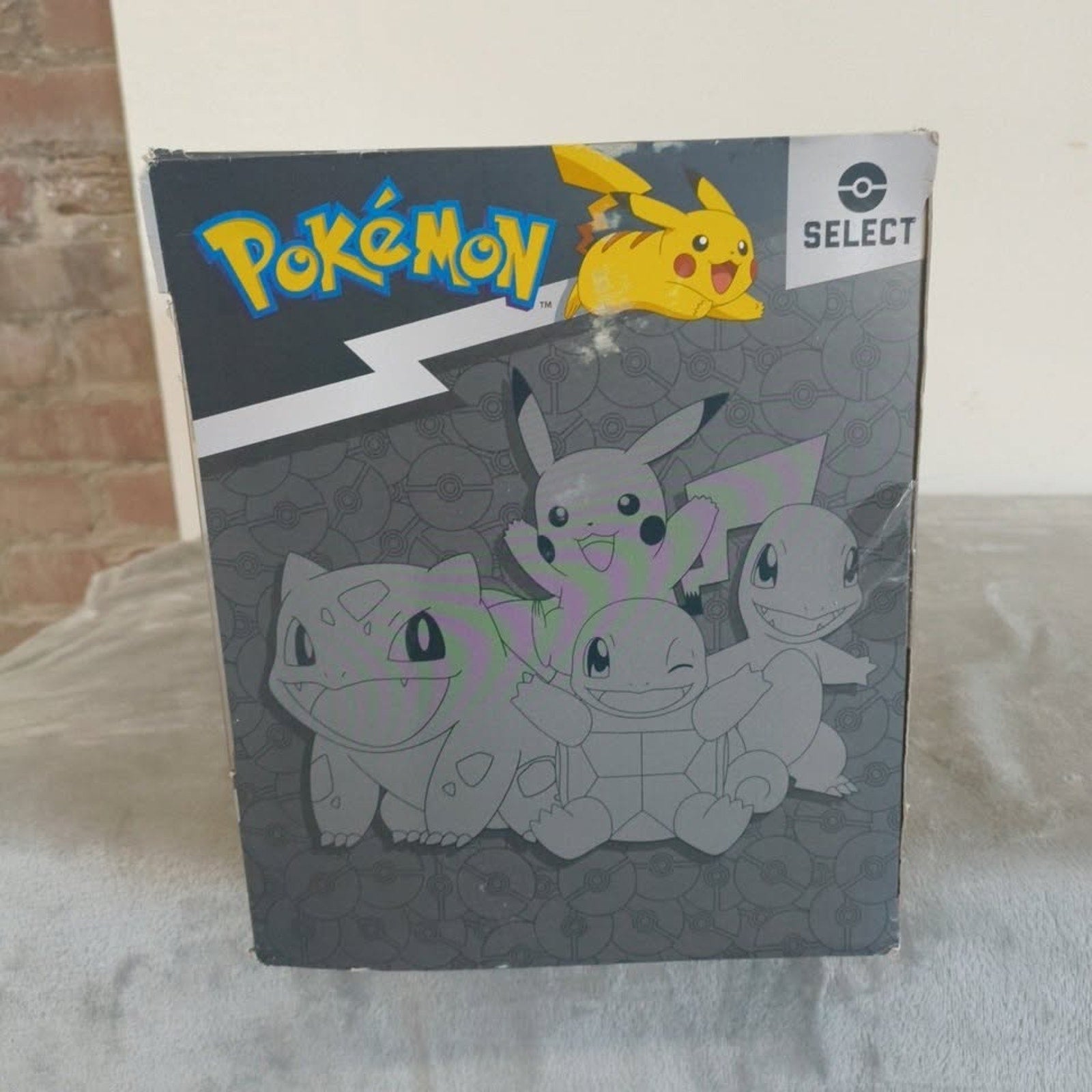 Open Box Pokemon Vinyl 8" Figures 4 Count Bulbasaur Squirtle Pikachu Charmander