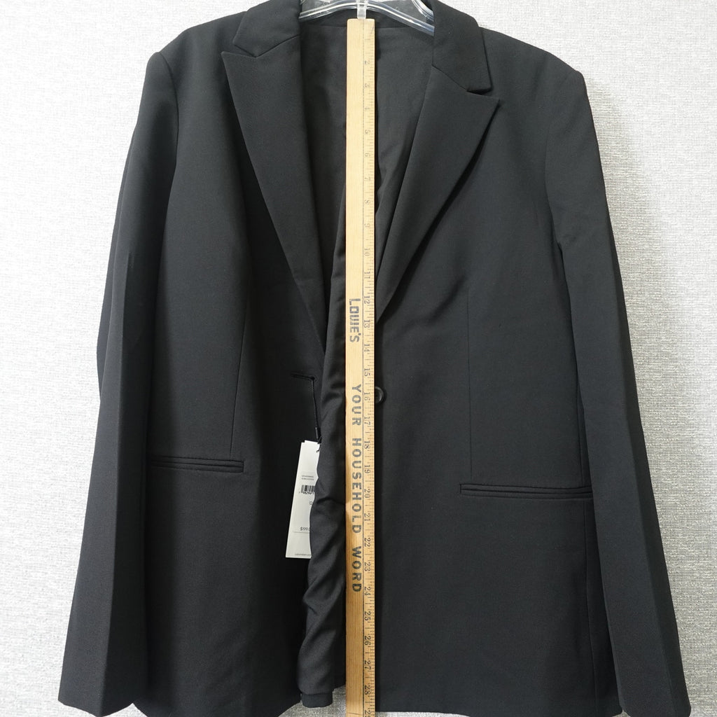 Calvin Klein Womens Soft Crepe Blazer- Size 12