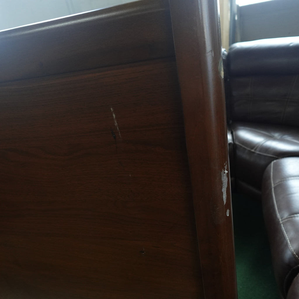 Northridge Home Marina Del Rey Queen Bed Hardwood Walnut