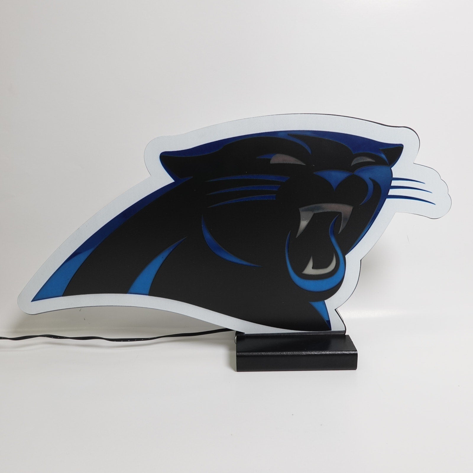 Carolina Panthers LED Infinity Logo Light