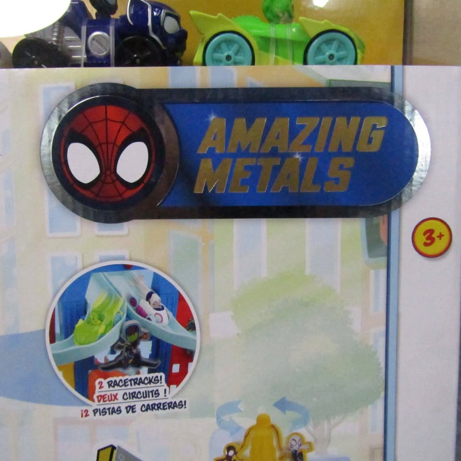 Marvel Spidey & His Amazing Friends Spidey Amazing Metals City Track Set