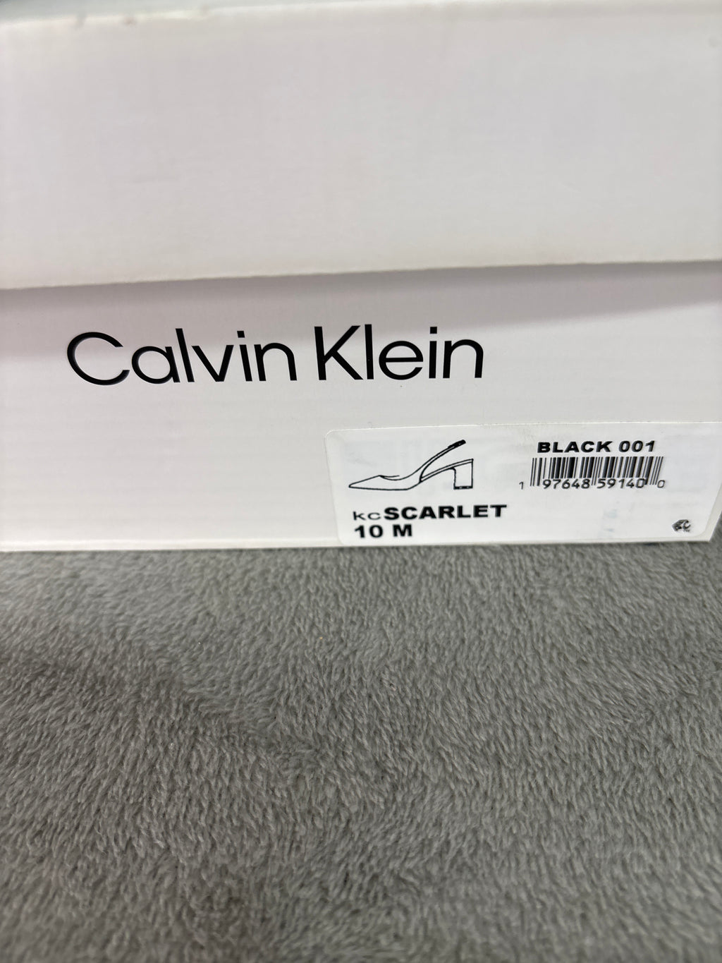 Calvin Klein black high-heels