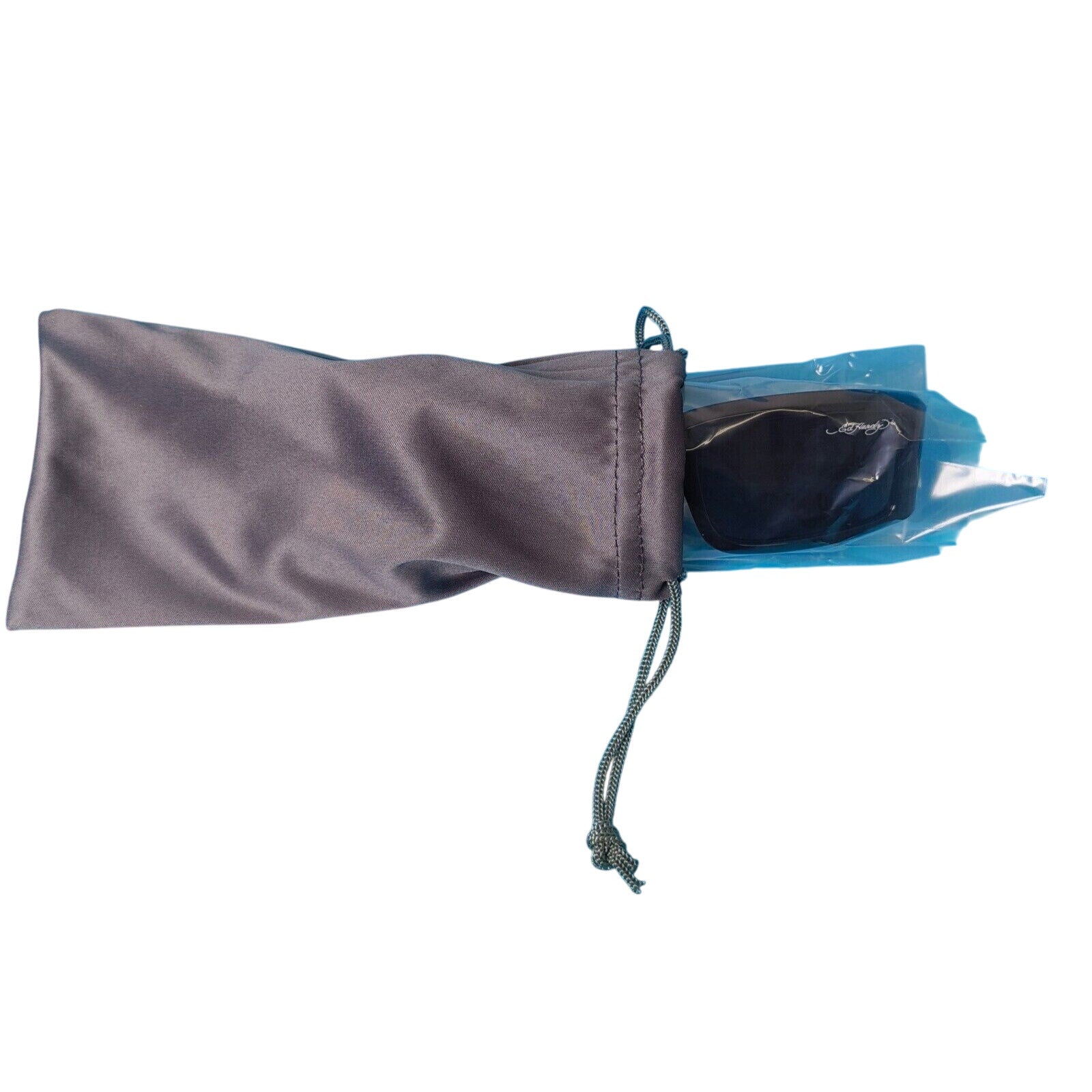 Ed Hardy Sunglasses UV 100% Protective Black w/ Dragon Hokusai