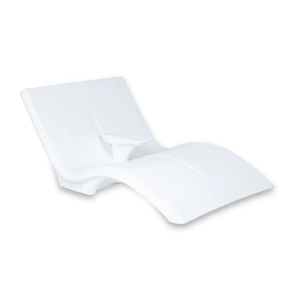 PRE-ORDER! Step2 Vero Oversized Pool Lounger Luxury In-Pool Baja Sun White