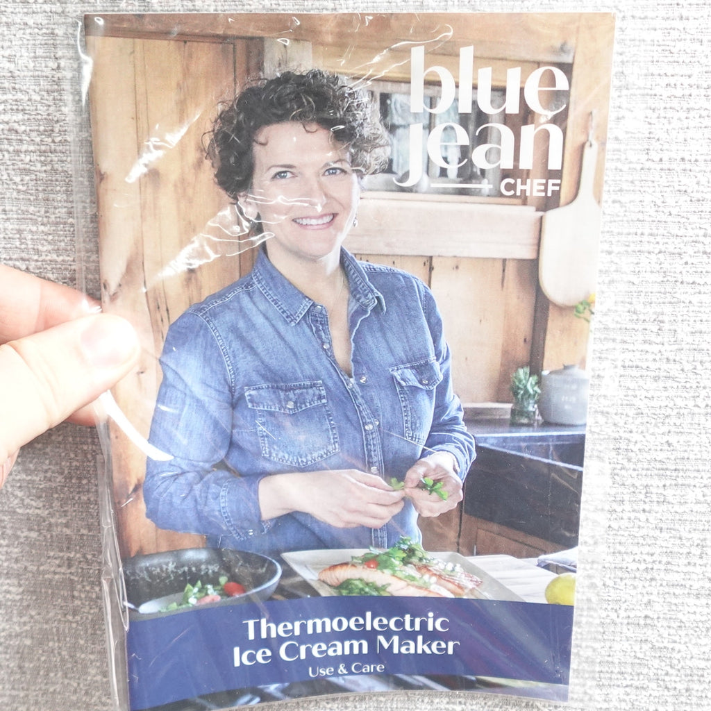 Lot of 3 Blue Jean Chef 1 Qt Thermoelectric Ice Cream Makers NEW Red Blue Gray