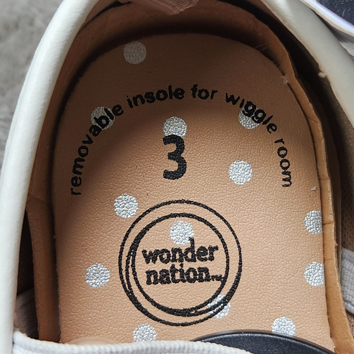 Wonder Nation Size 3 Girls White