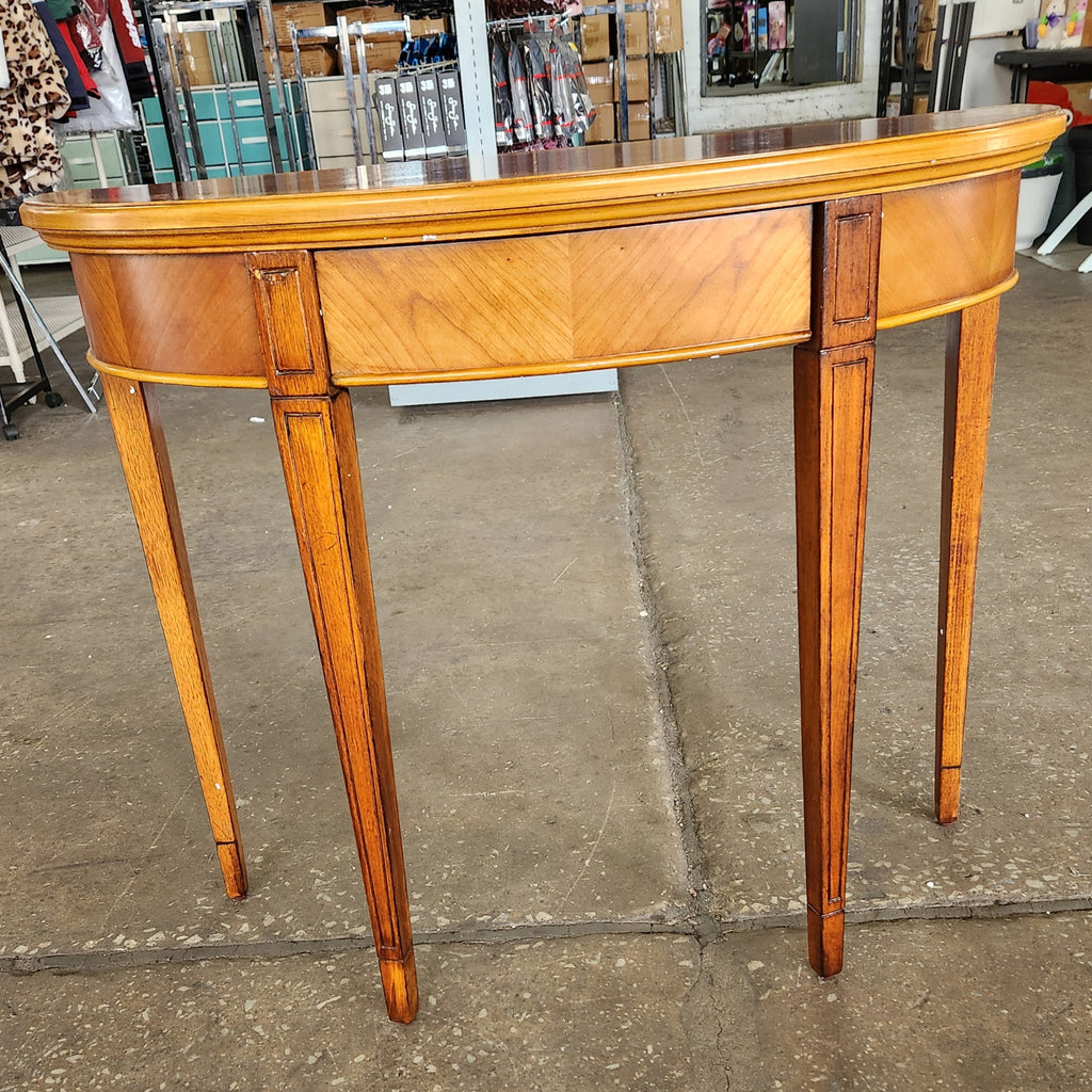 Birch Lane Kal 36" Solid Wood Console Table New