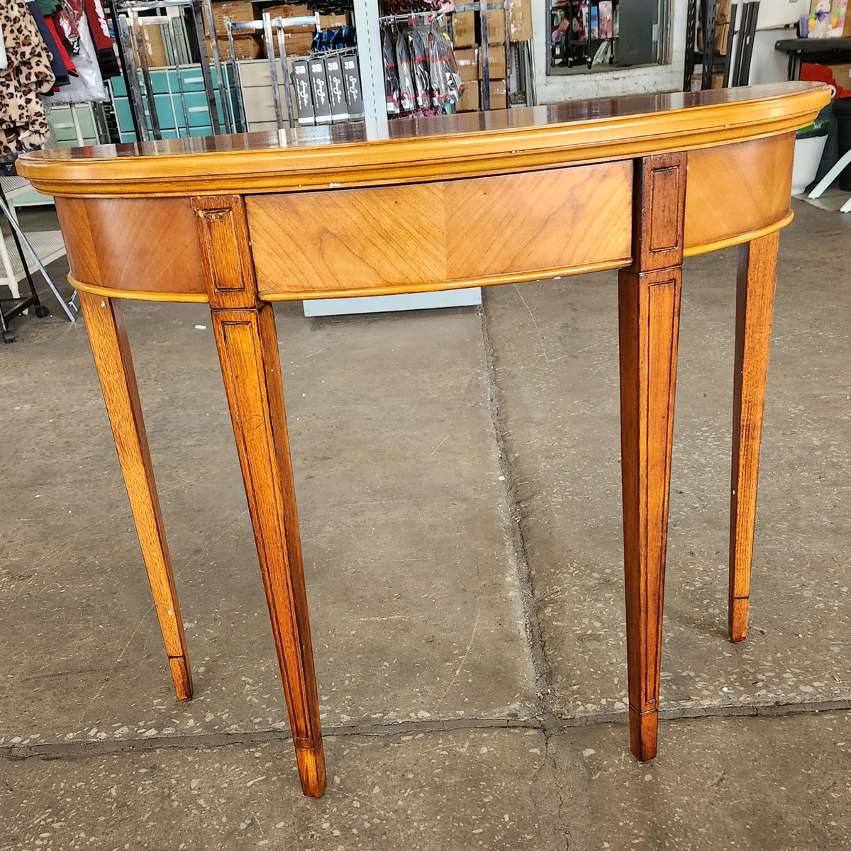 Birch Lane Kal 36" Solid Wood Console Table New