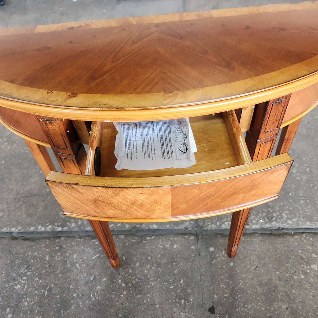 Birch Lane Kal 36" Solid Wood Console Table New