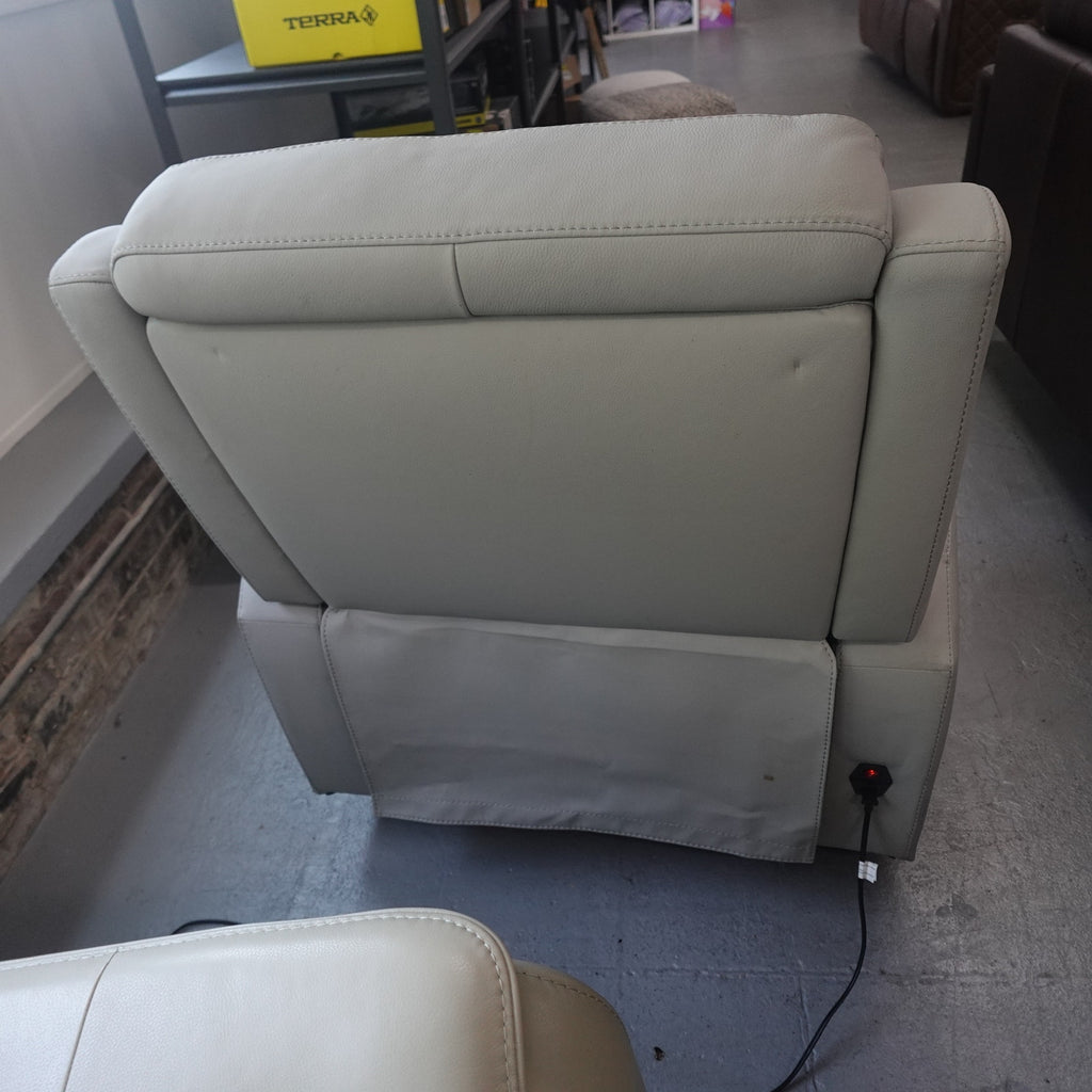 Wren Zero Gravity Power Leather Recliner with Power Headrest