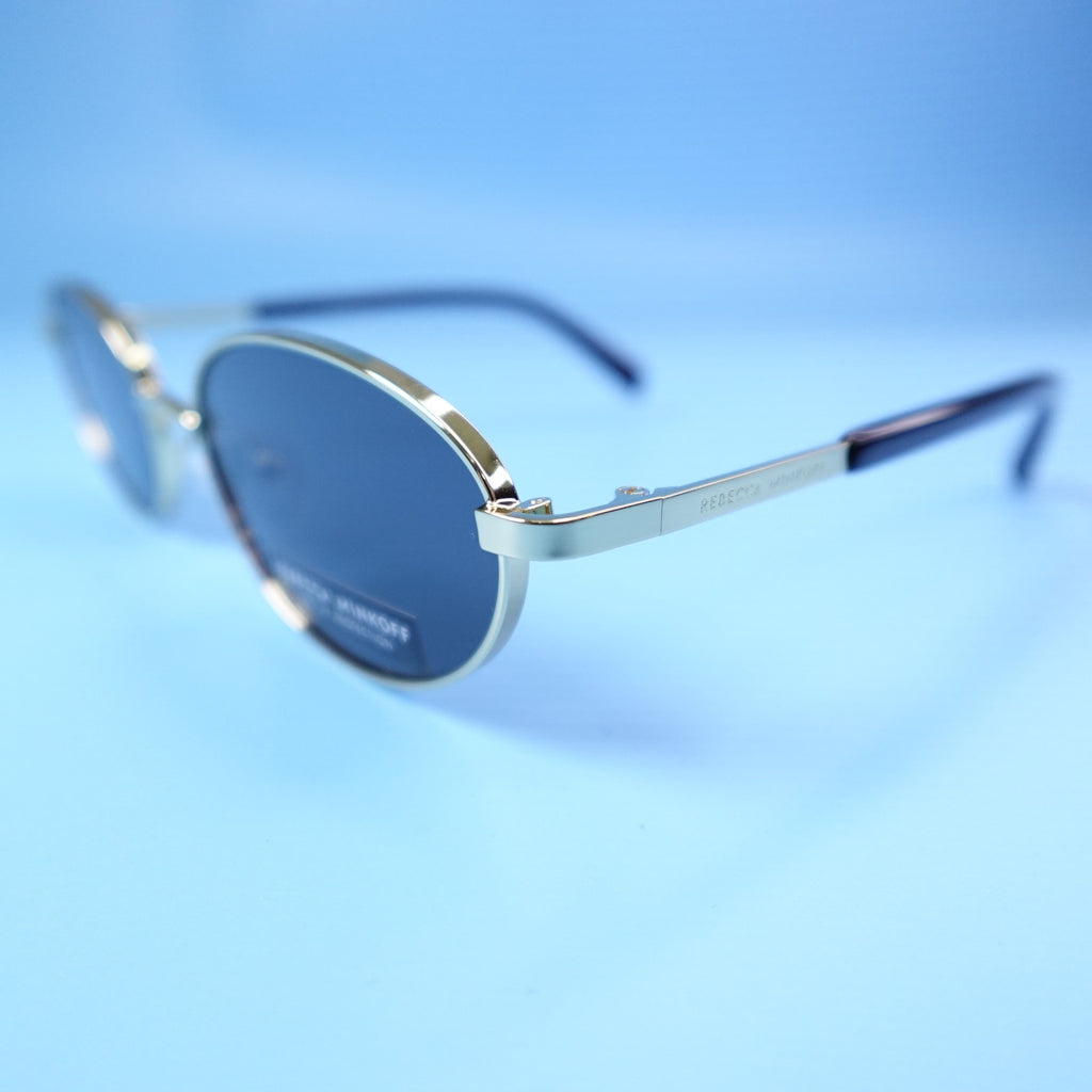 Rebecca Minkoff evangelyne Sunglasses Gold/Black 100% UV Protection