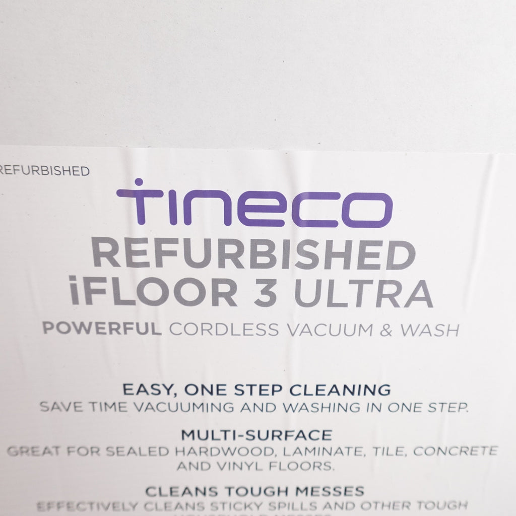 Tineco iFloor 3 Ultra Cordless Wet Dry Vacuum Hard Floor Washer Refurbished