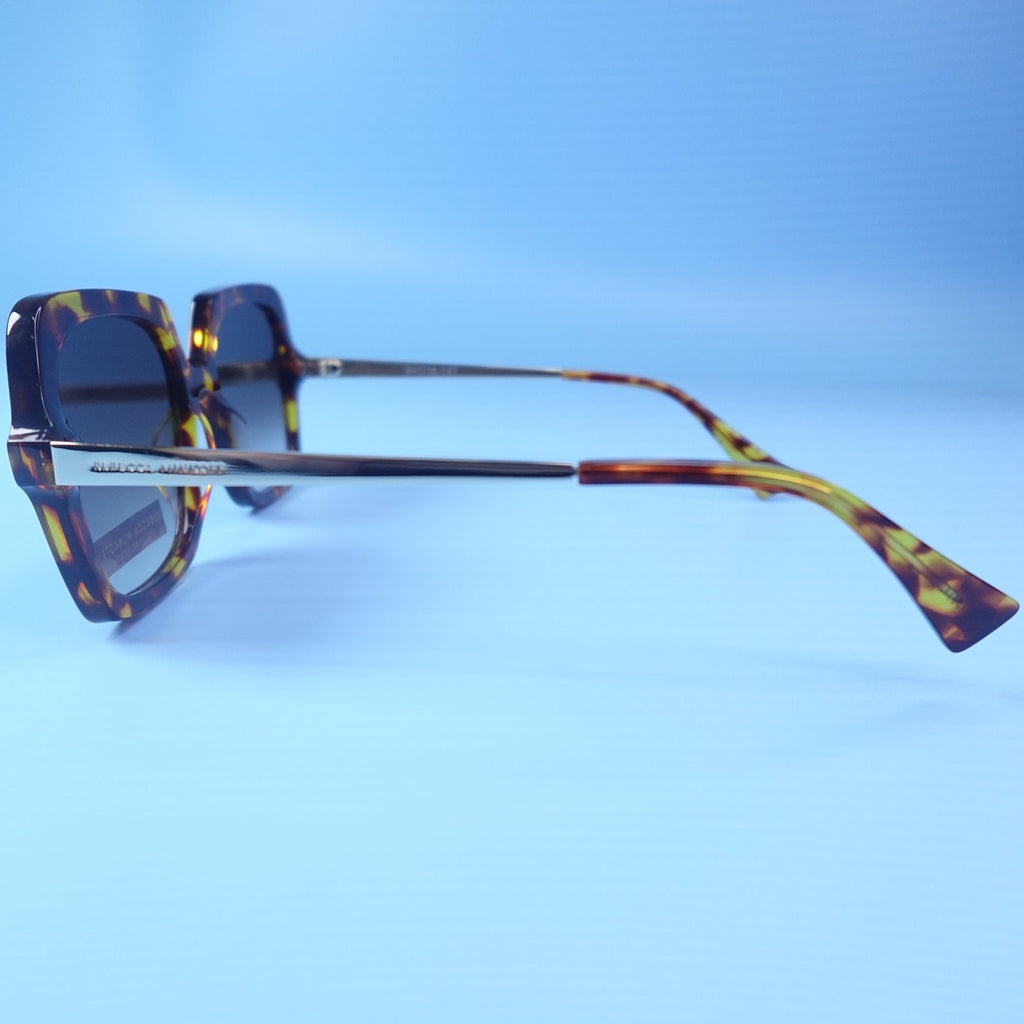 Rebecca Minkoff Willow Sunglasses Tortoiseshell Frame with Gold Arms