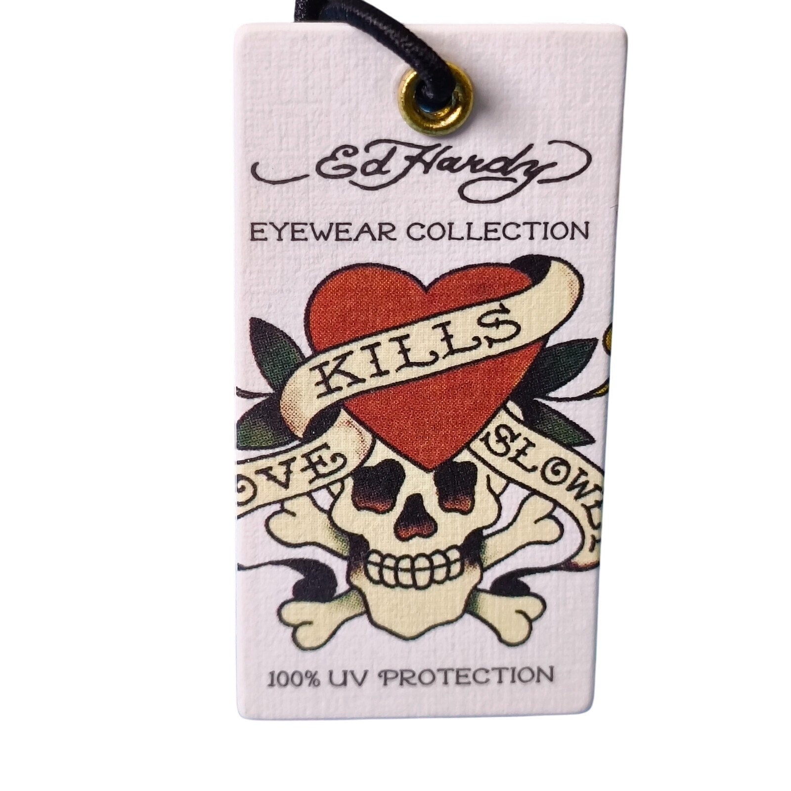 Ed Hardy Love Kills Slowly Collection Sunglasses UV Protective Pink Exhibition