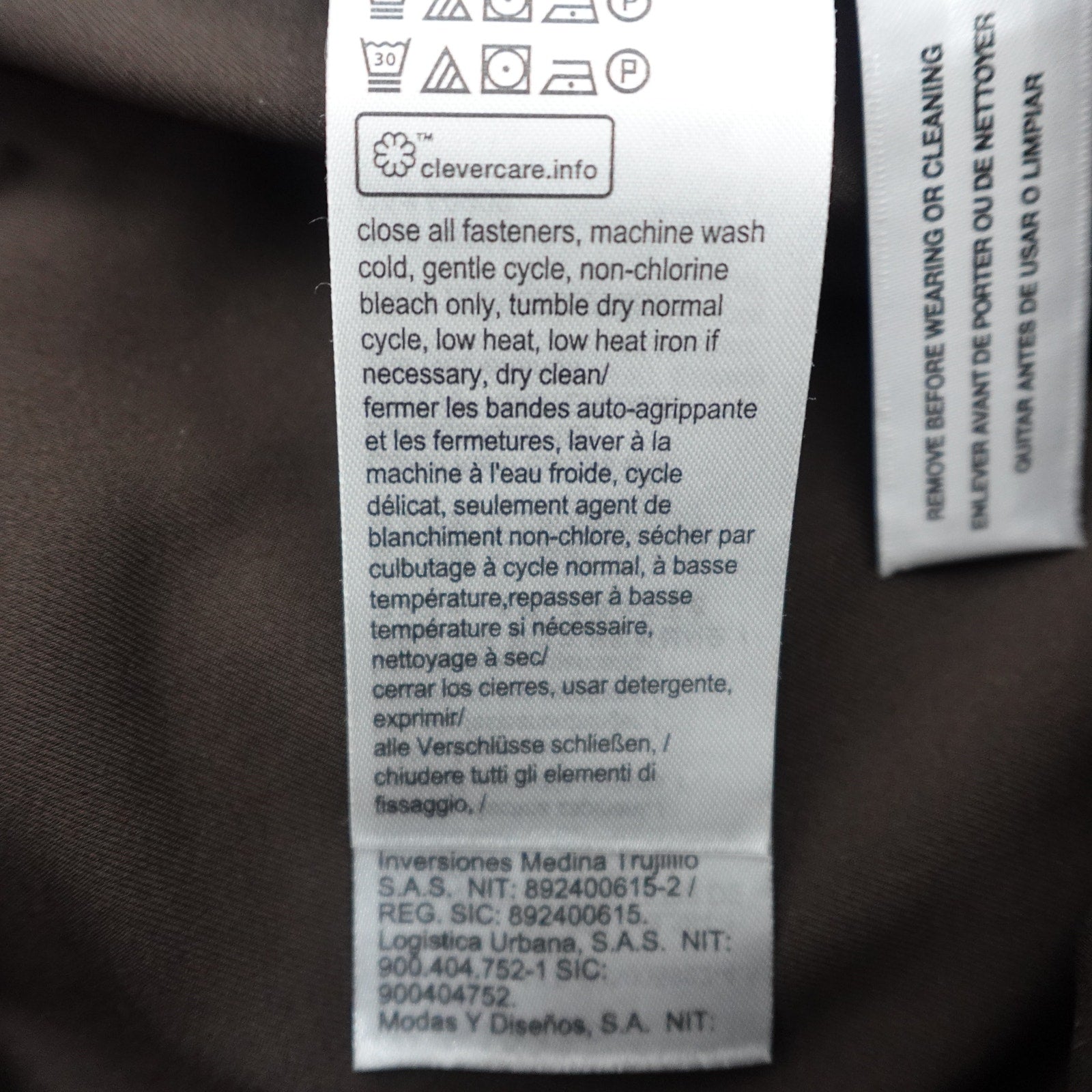 Calvin Klein Women's Faux Leather 90s Pants Mulch Brown - 14