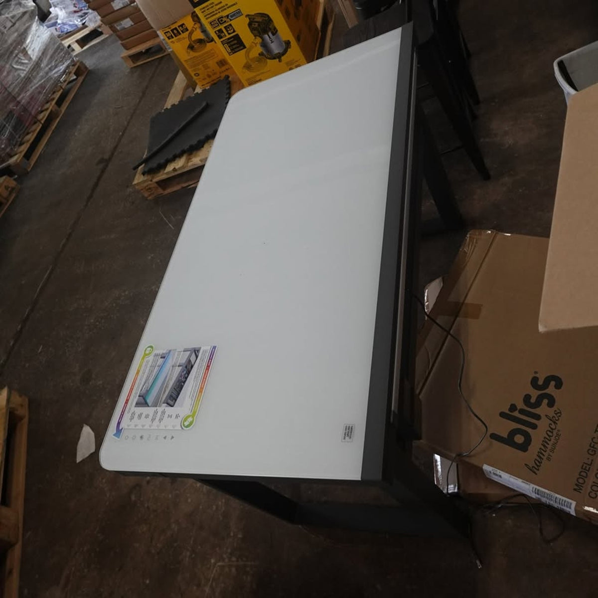 Tresanti Aurora 47” Adjustable Height Desk with LED Lighting SALE