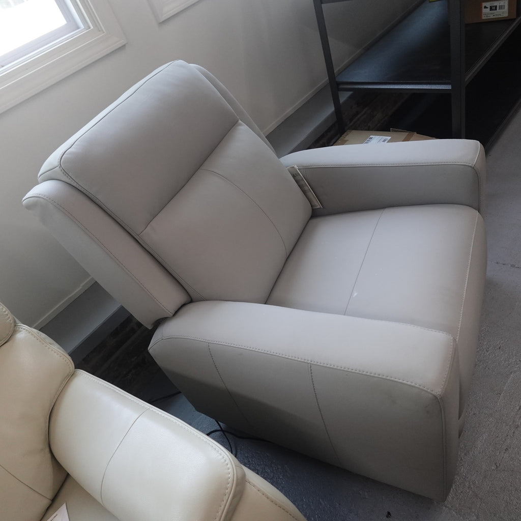 Wren Zero Gravity Power Leather Recliner with Power Headrest