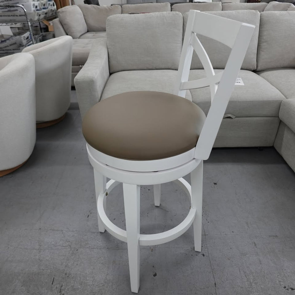 Grace Bar Height Stool White - HH2 Home