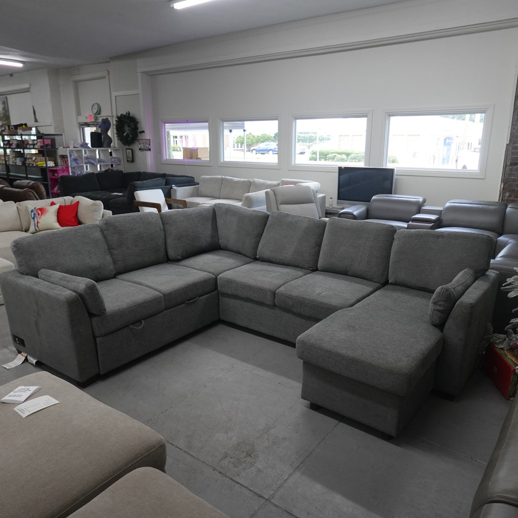 Coddle Luke Sleeper Sectional with Reversible Chaise and Storage