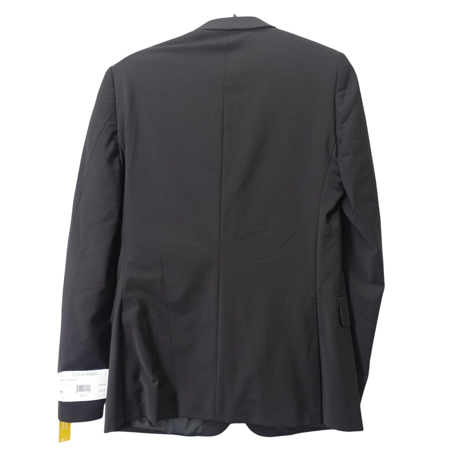 Calvin Klein Slim Fit Stretch Black Suit Jacket - 36 Short