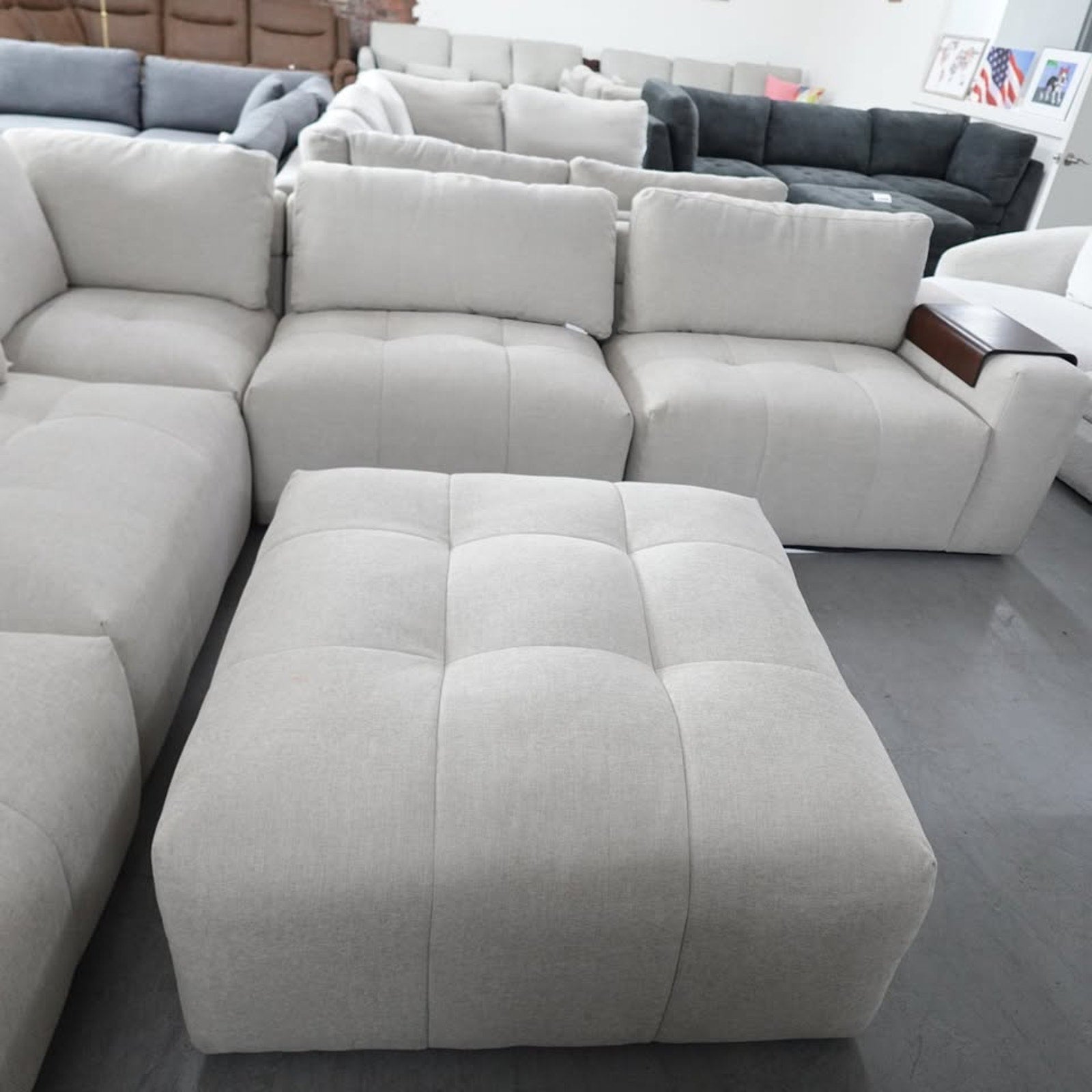 COMING SOON! Paige 6-piece Modular Fabric Sectional