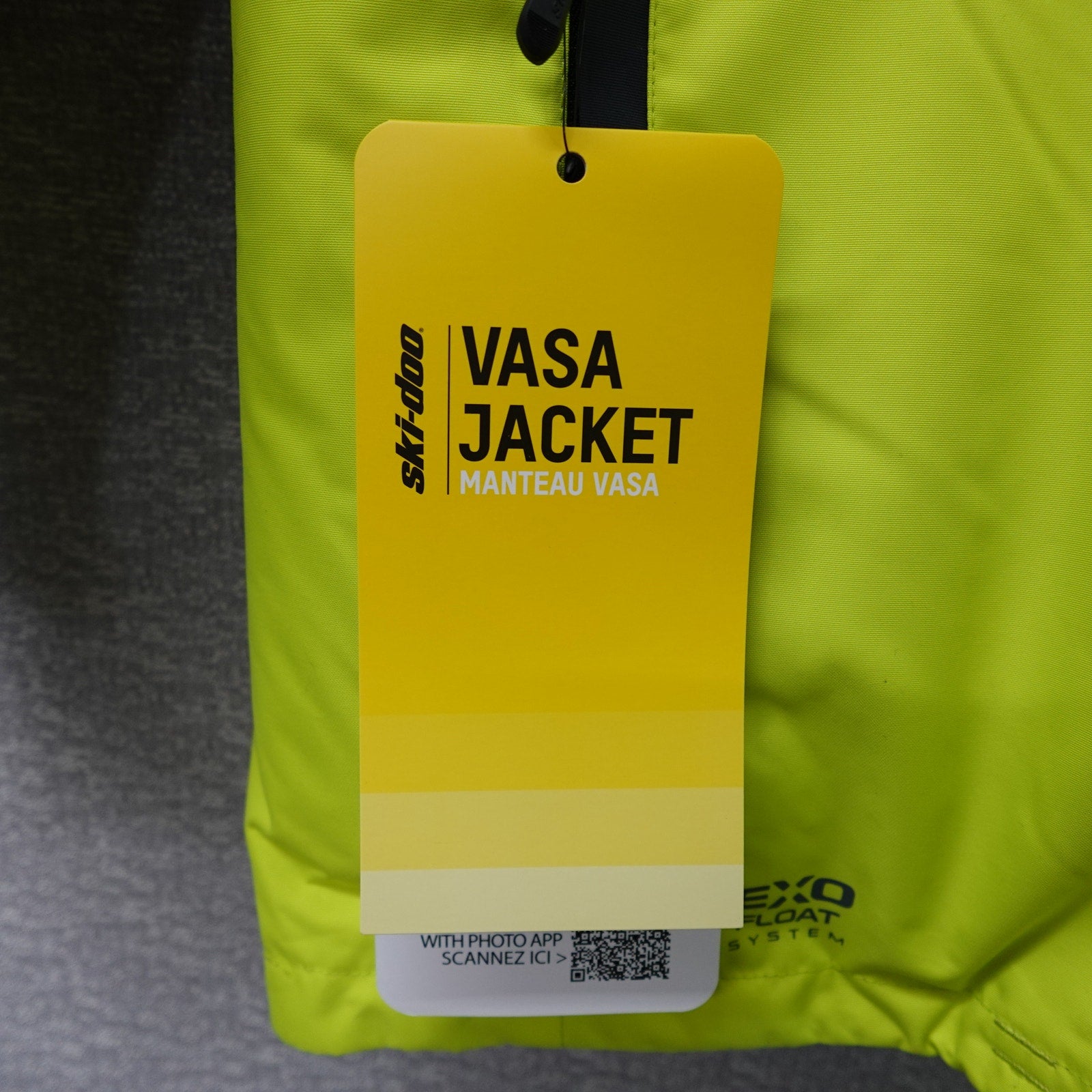 Ski-Doo Mens Vasa Snowmobile Jacket Green - XL