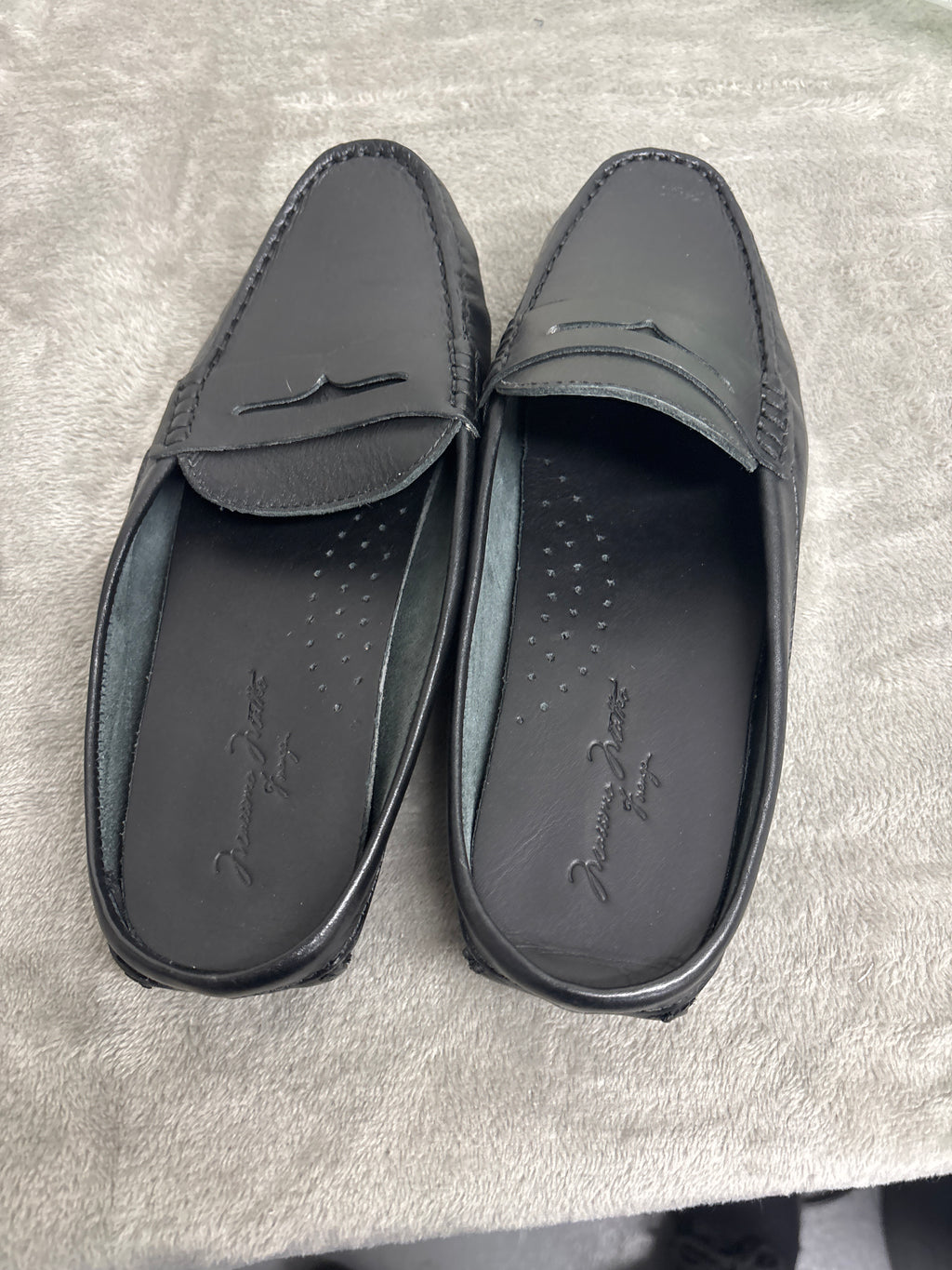 Romano Presti Firenze  leather penny loafers