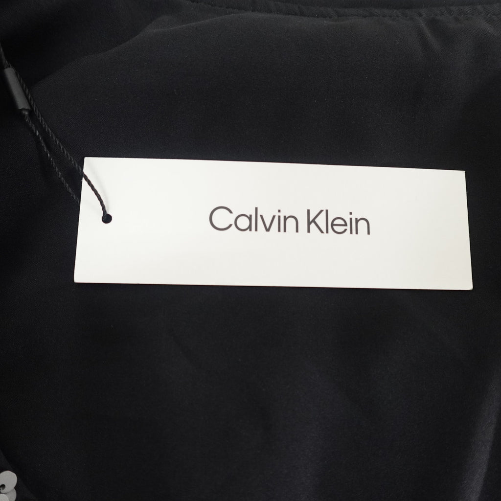 Calvin Klein Sequin Midi Dress Silver- XL