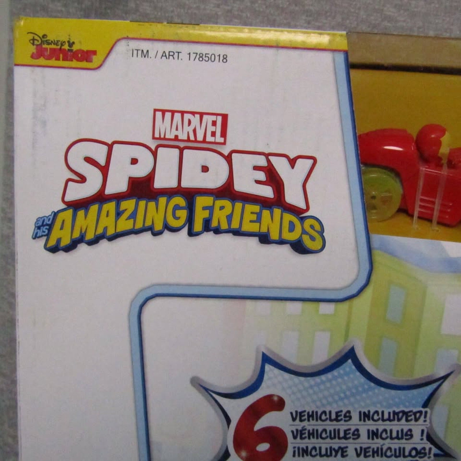 Marvel Spidey & His Amazing Friends Spidey Amazing Metals City Track Set