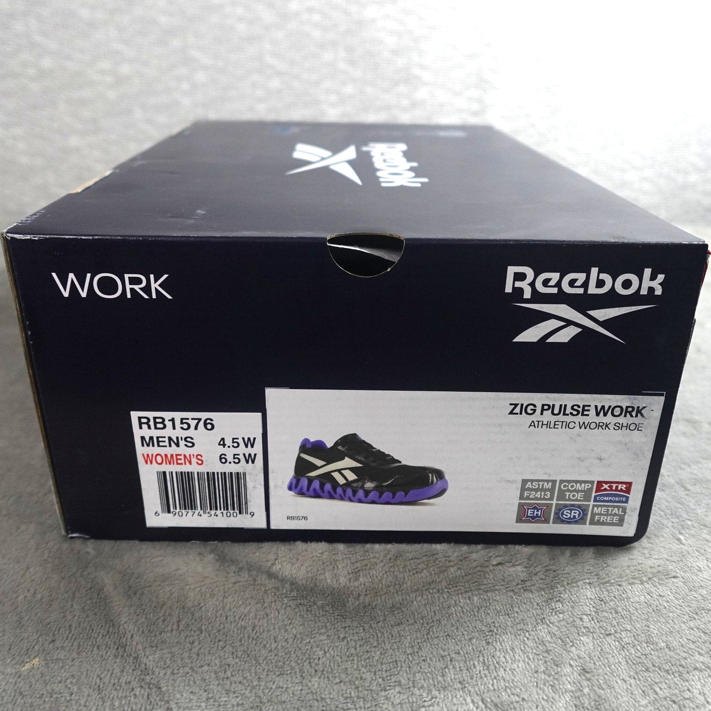 Reebok Zig Pulse Work RB1576 Men's 4.5W / Women's 6.5W Safety Shoes