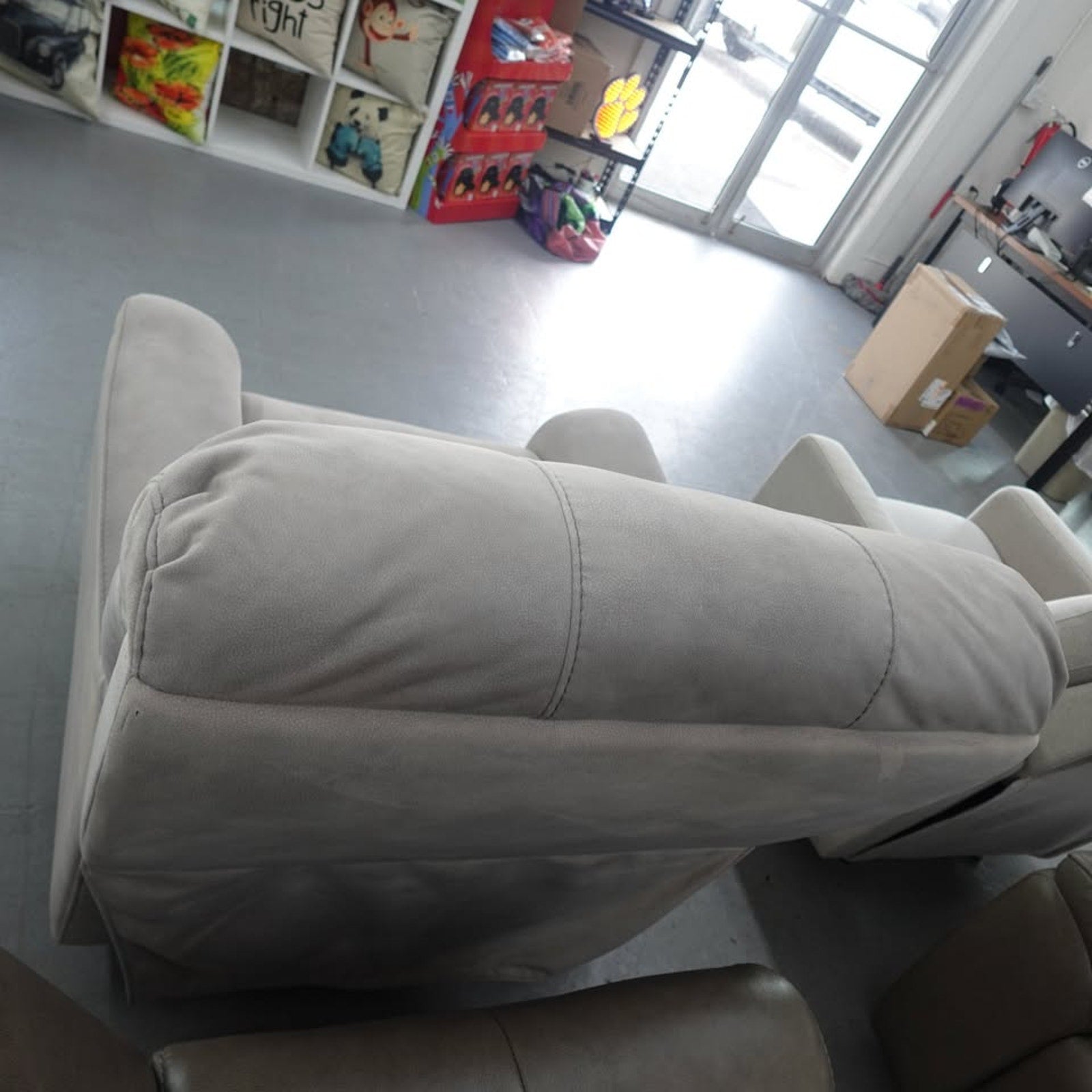 True Innovations Hayden Manual Rocker Recliner - Beige