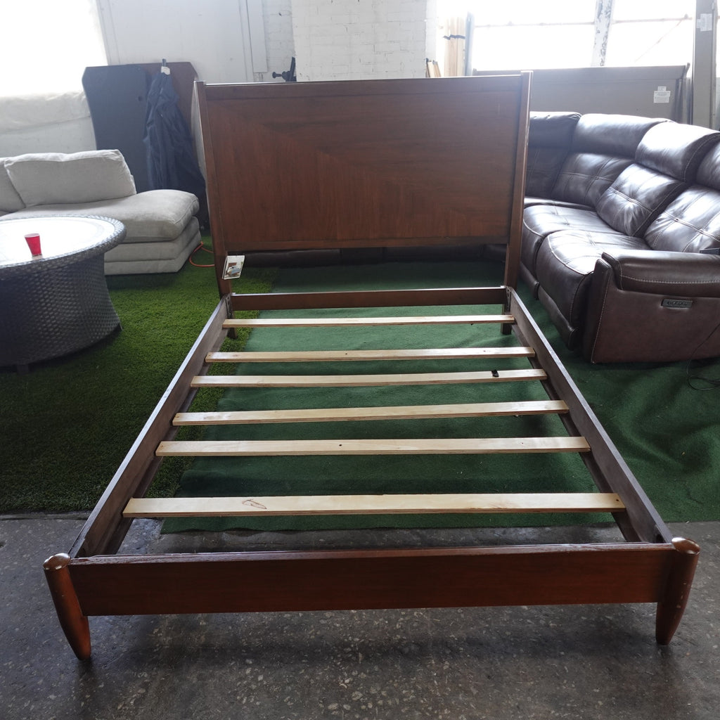 Northridge Home Marina Del Rey Queen Bed Hardwood Walnut