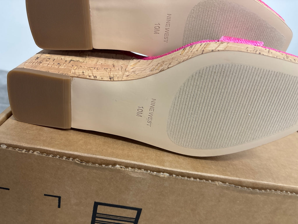 Nine West block-heel sandals