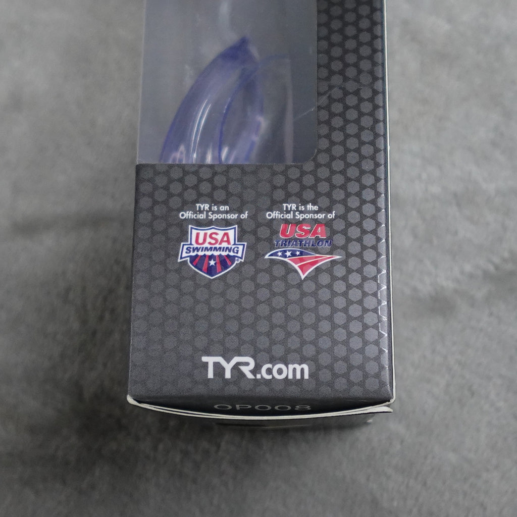 Lot of 4 TYR Tracer Racing Adult Swim Goggles Clear Lens FINA Approved New
