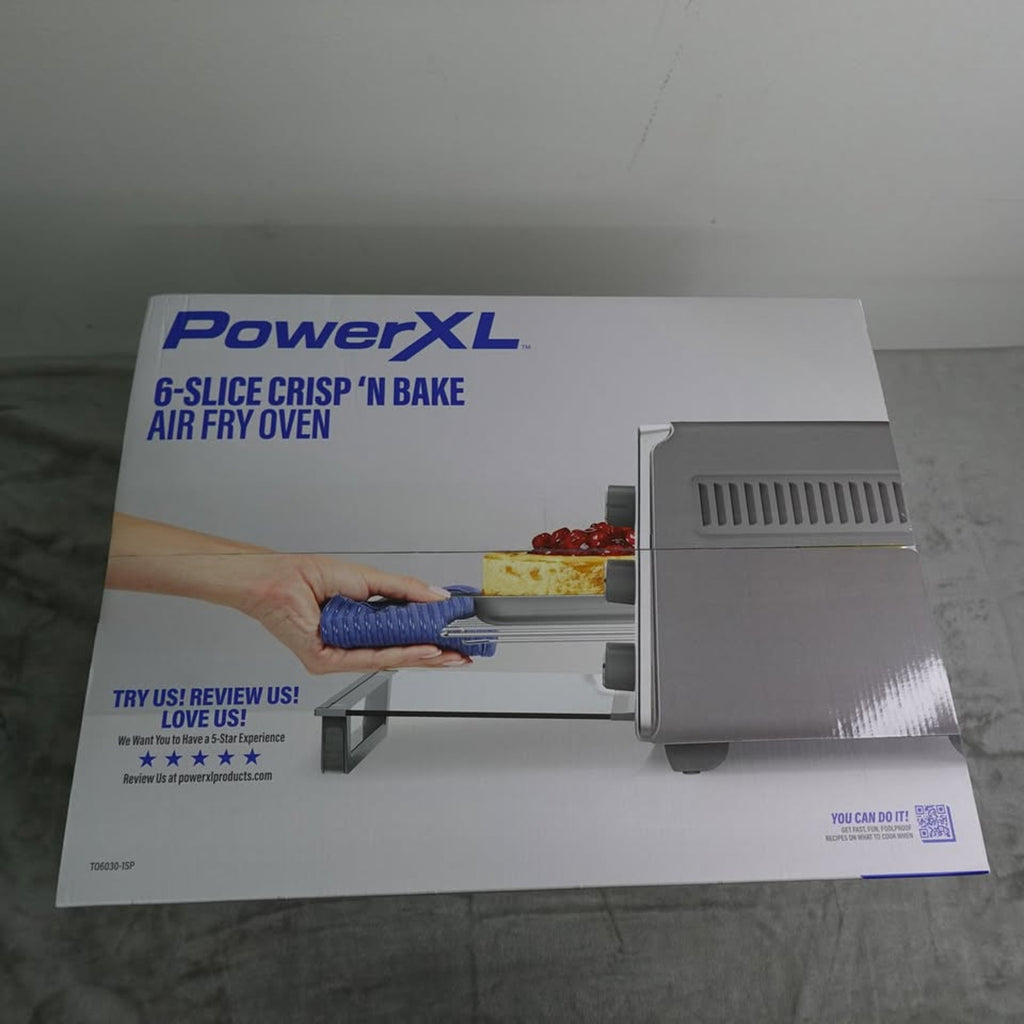 Power XL Air Fry Toaster Oven Crisp 'N Bake T06030-1SP