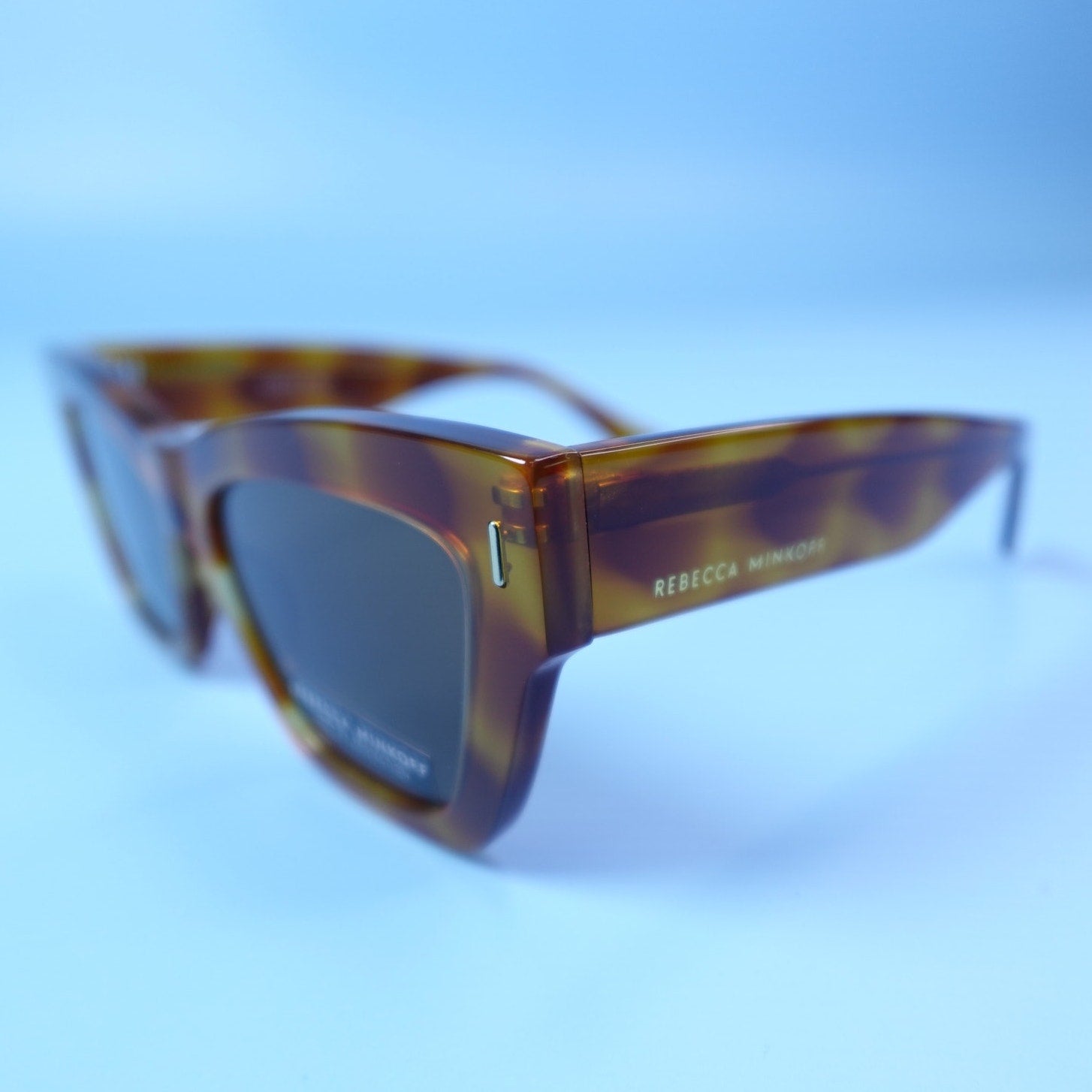 Rebecca Minkoff Soraya Sunglasses Brown tortoiseshell 100% UV Protection