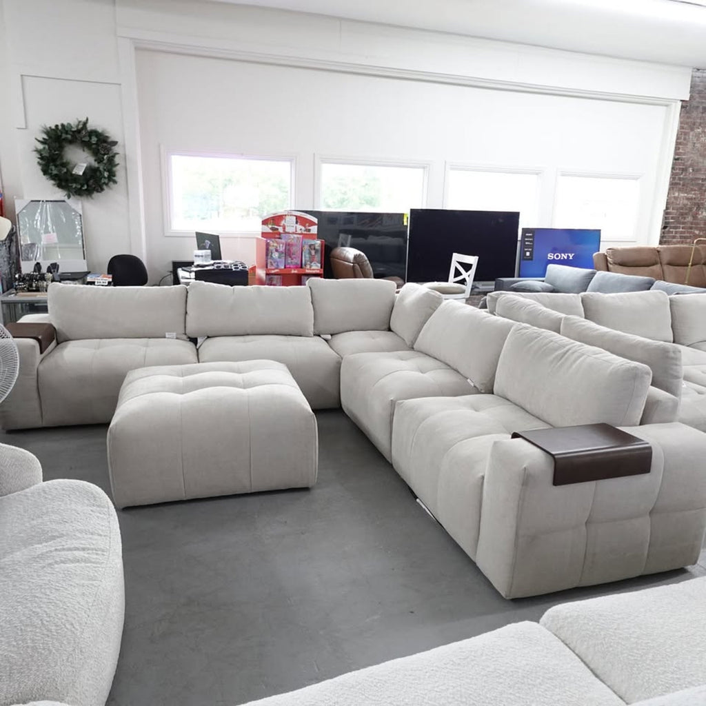 COMING SOON! Paige 6-piece Modular Fabric Sectional