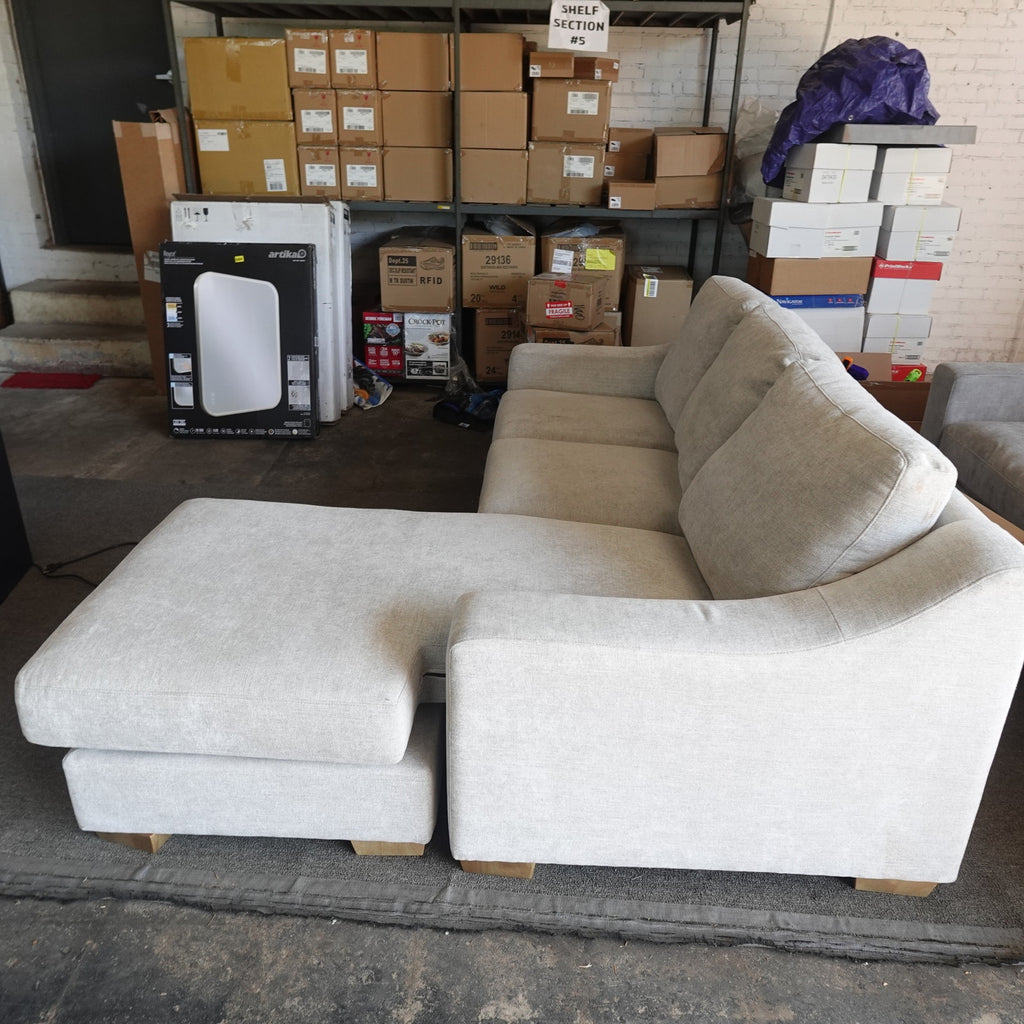 Thomasville Dillard Sofa with Reversible Chaise