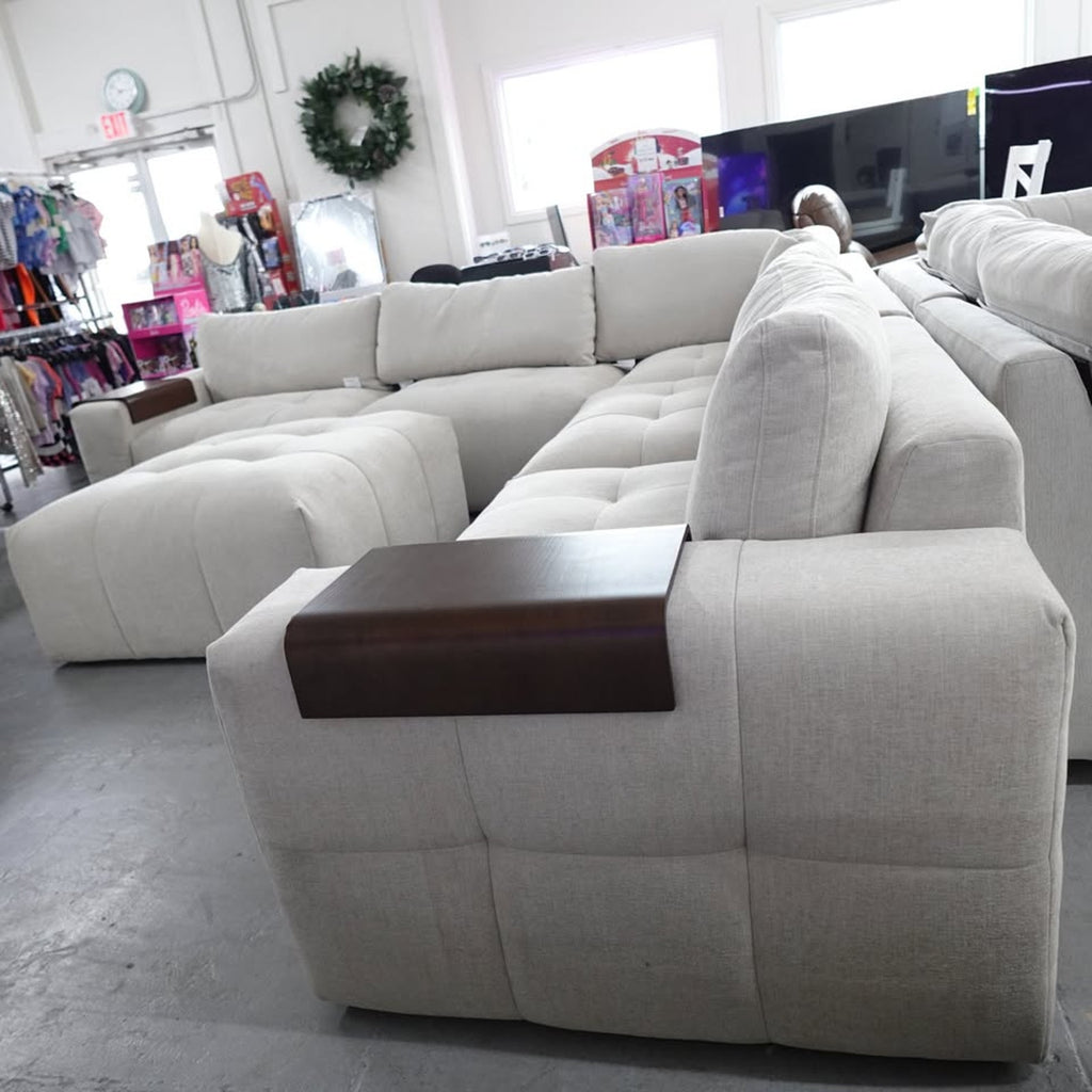 COMING SOON! Paige 6-piece Modular Fabric Sectional