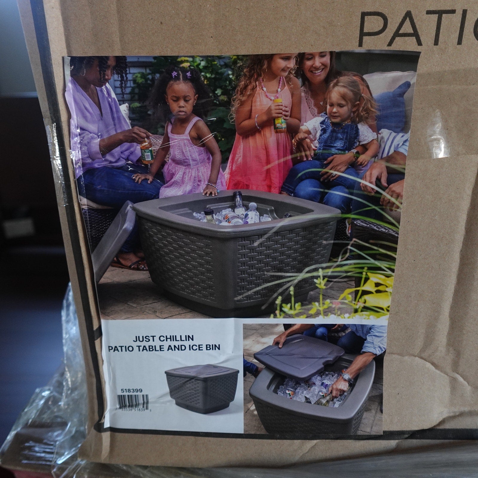 Just Chillin’ Patio Table & Ice Bin™